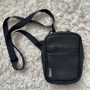 Black Leather Brixley Crossbody Bag Original small size